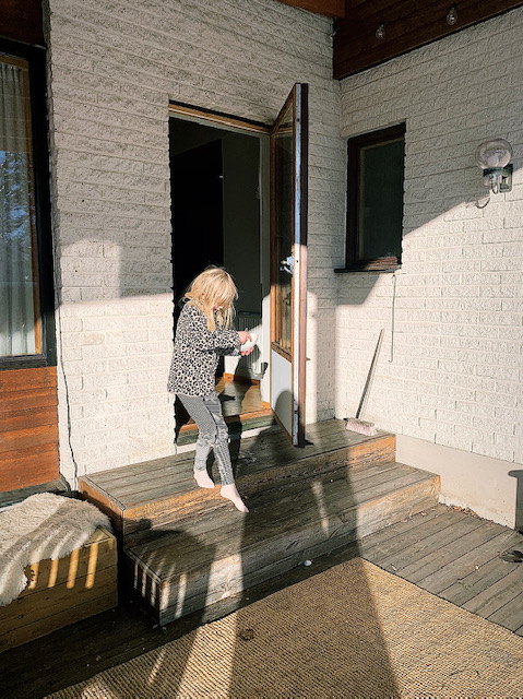 Under a february sun