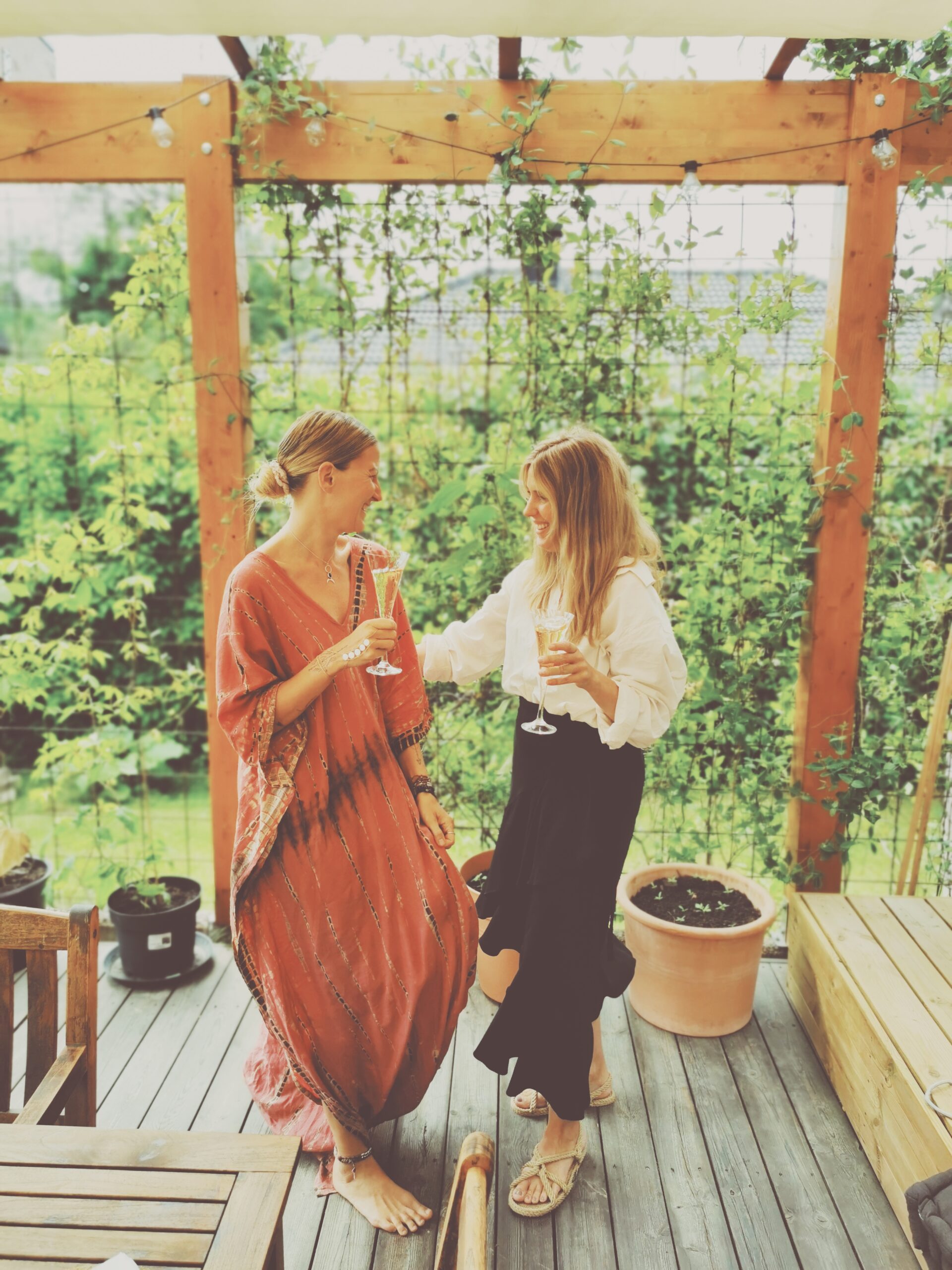 Garden party hos Frida