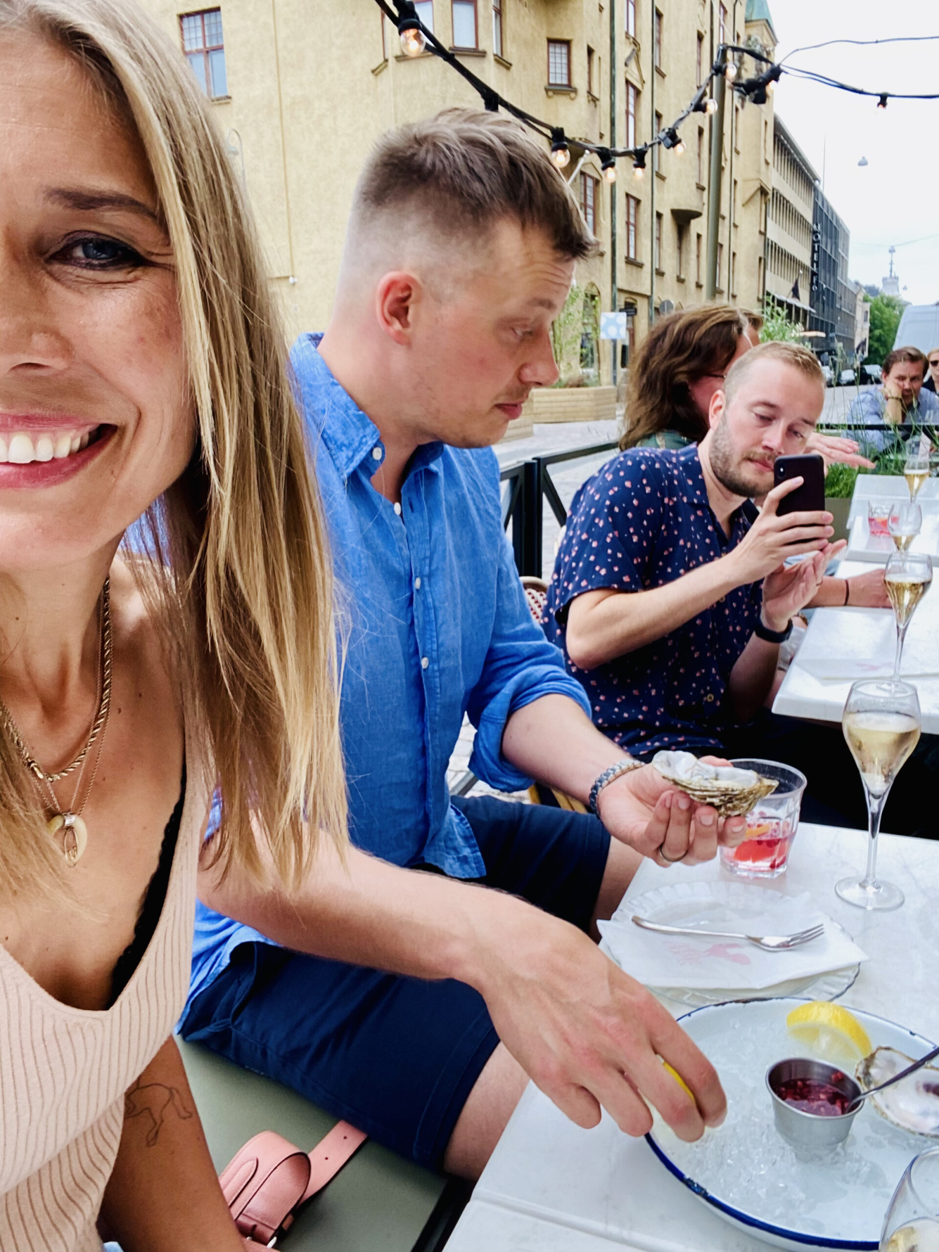 Kompismiddag i Helsingfors