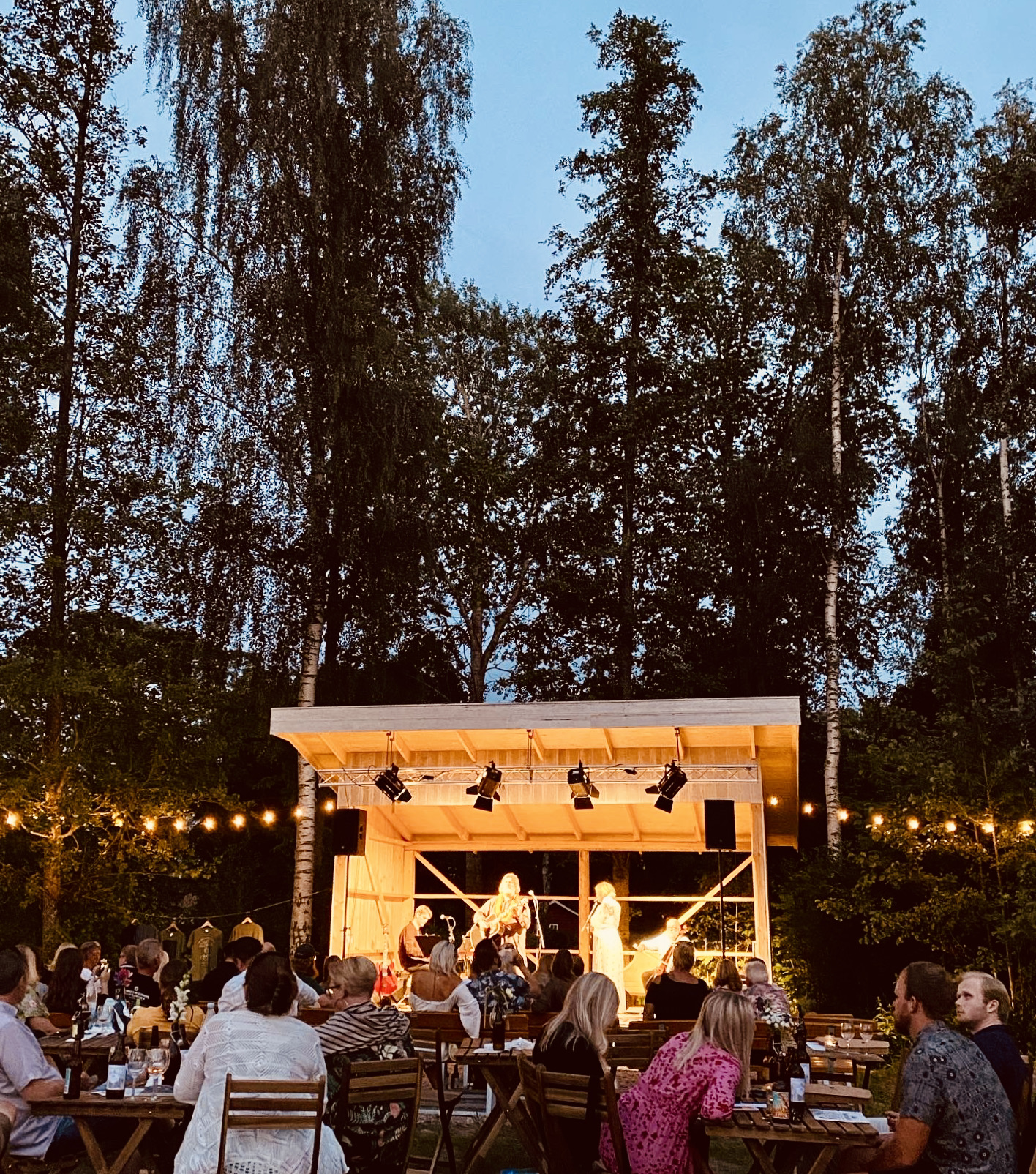Konsert med publik