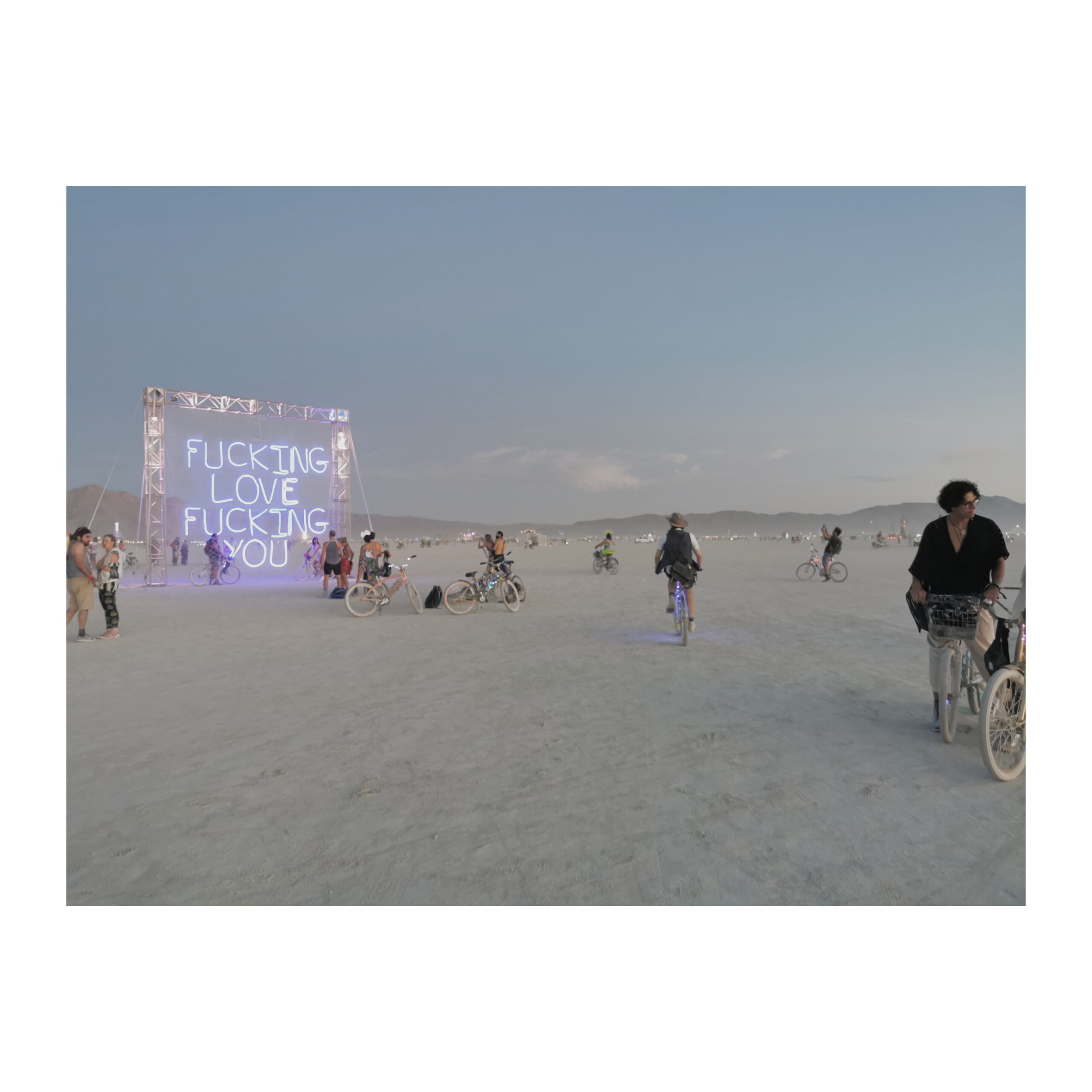 Älskade Burning Man