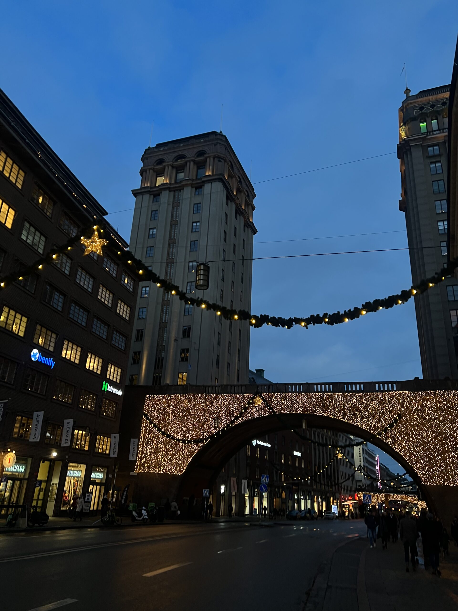 The week before Christmas