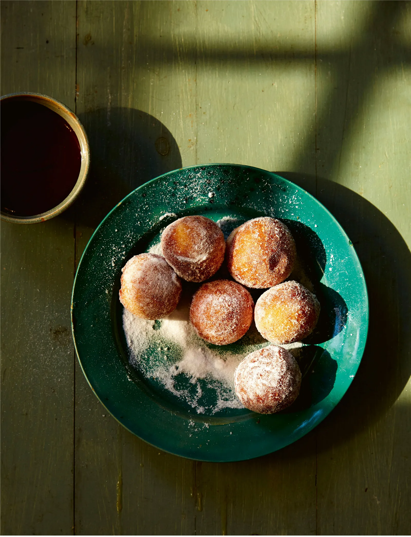 Loukoumades, mjölk och Martha Stewart