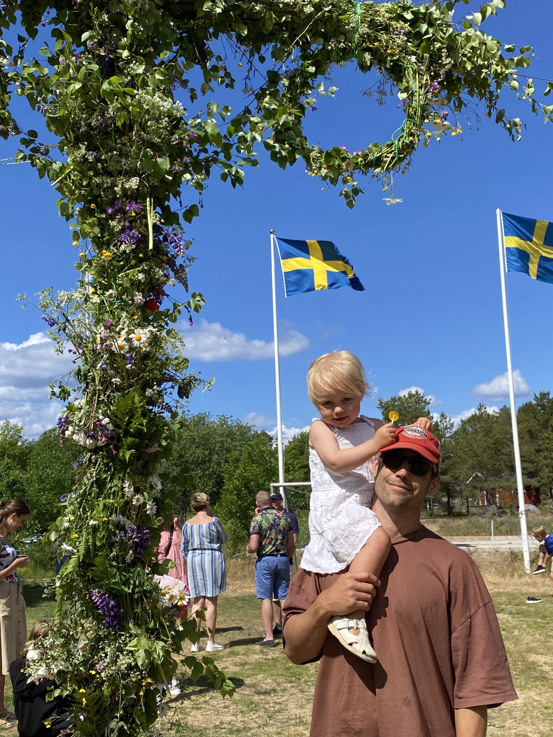 En midsommar i Sverige