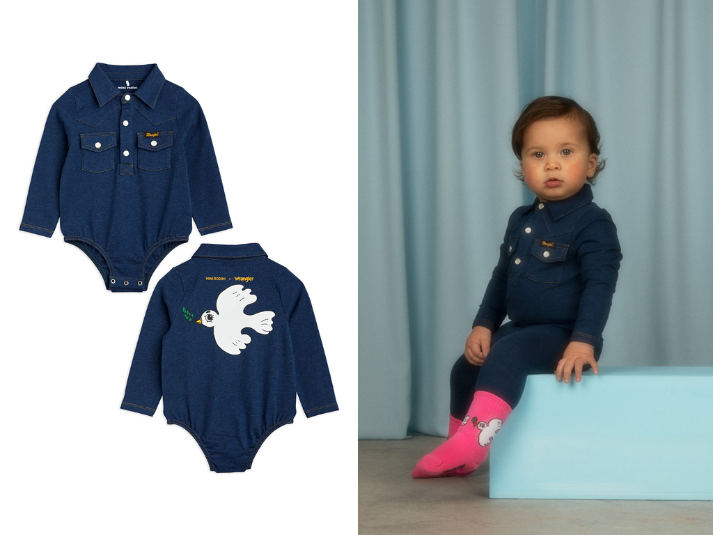 Eyes on: Mini Rodini X Wrangler Collab