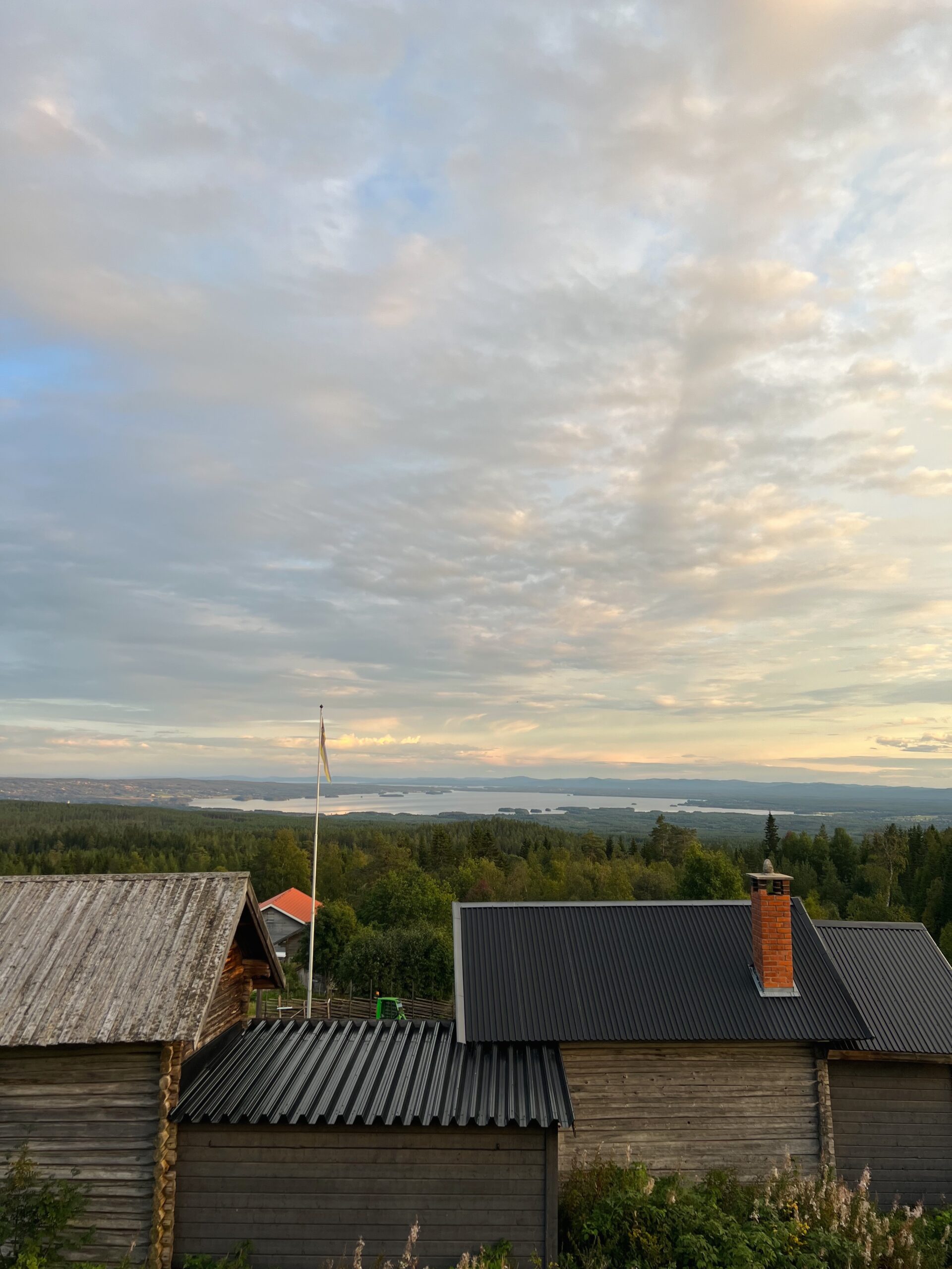 Blånande berg