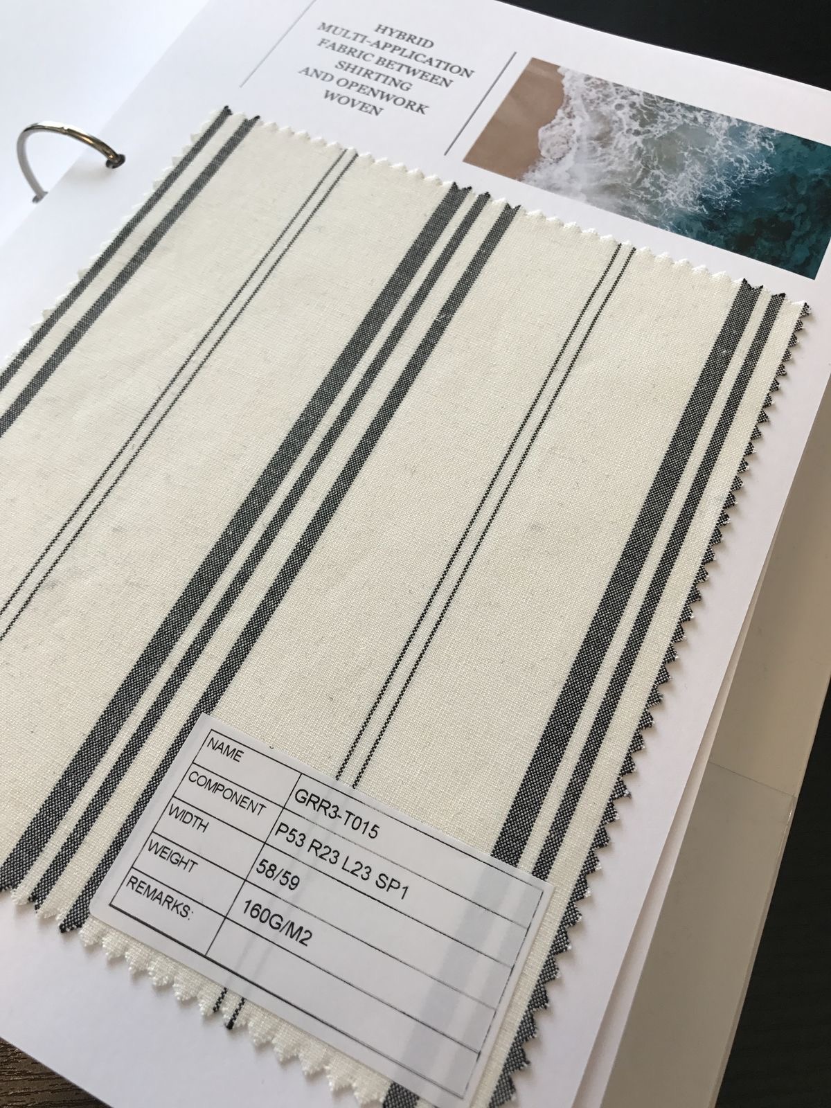Stripes on stripes