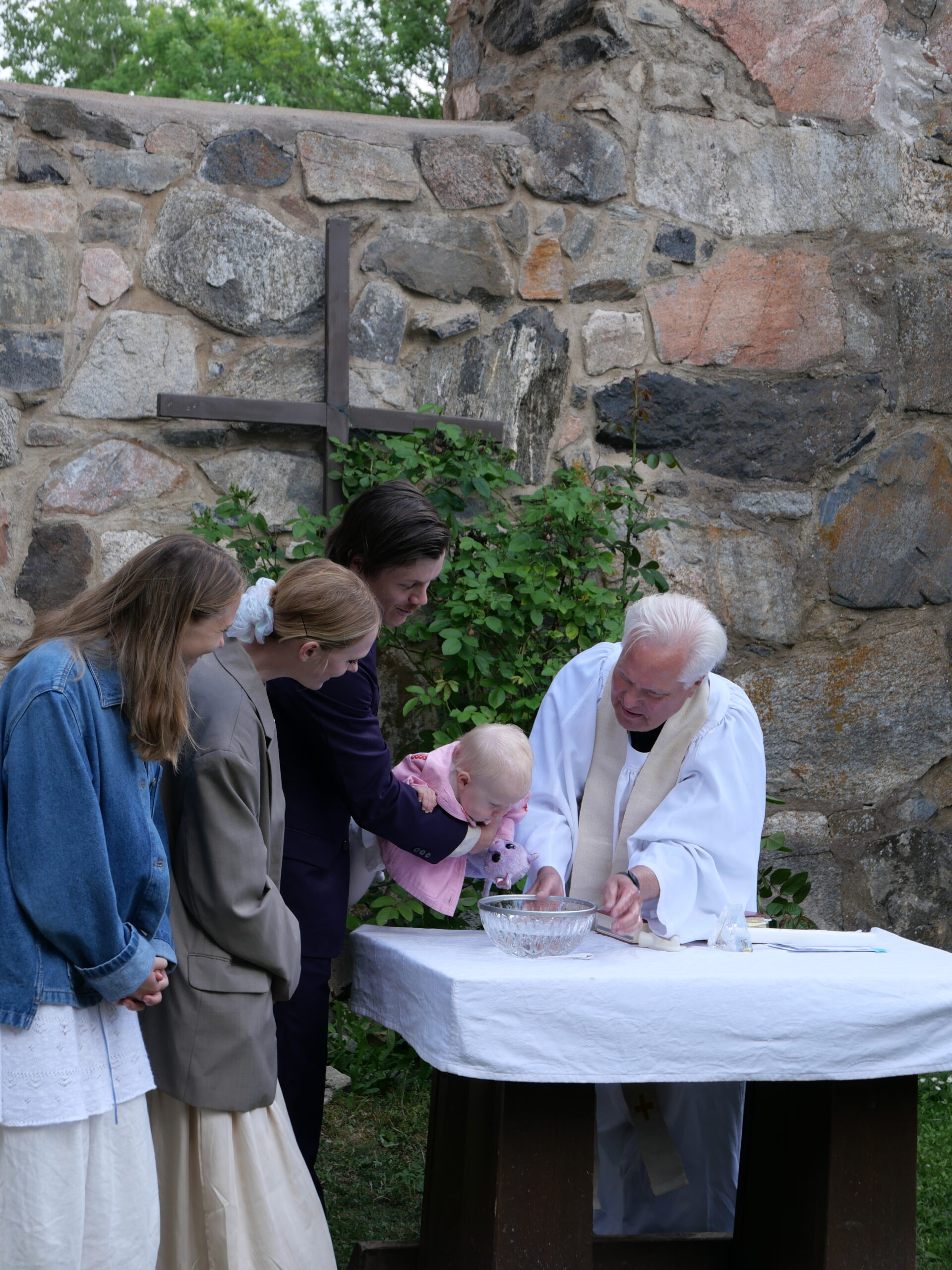 Baby Gunnel Baptism