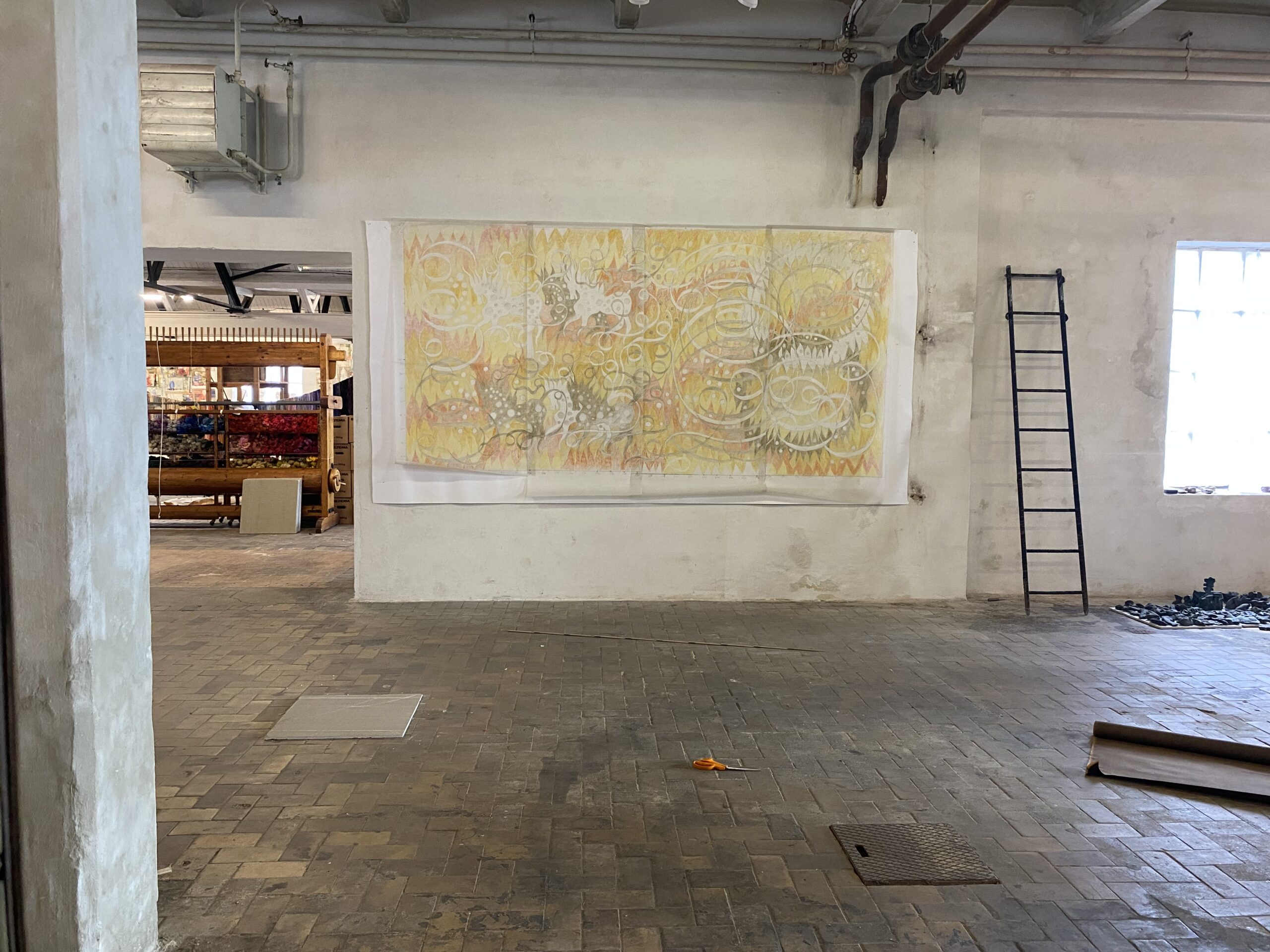 En sneak peak på årets Blå Hallen utställning