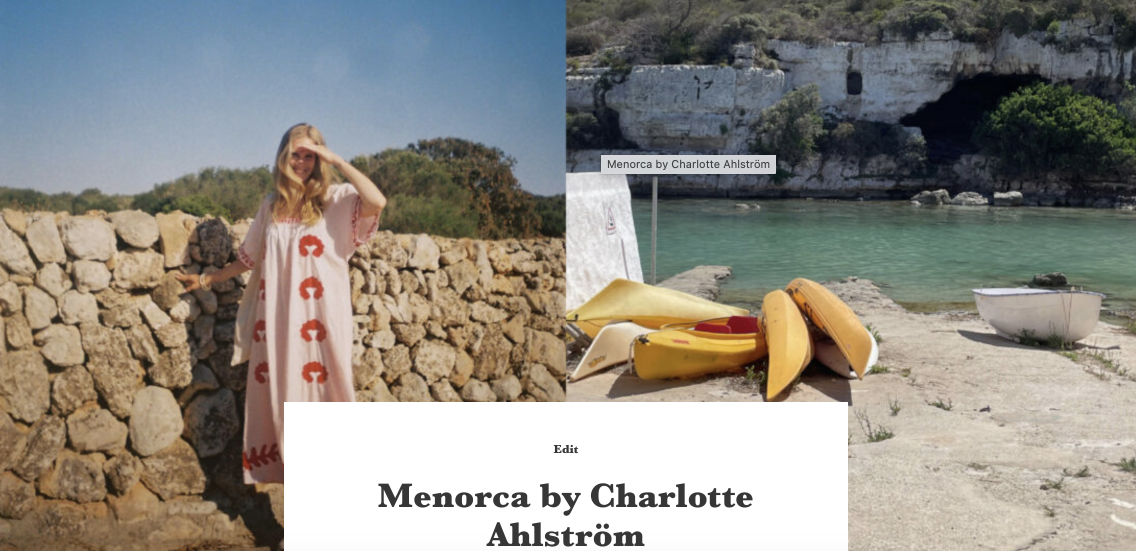 Quintana Partners och min guide till Menorca