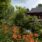 Drömsk botanisk trädgård