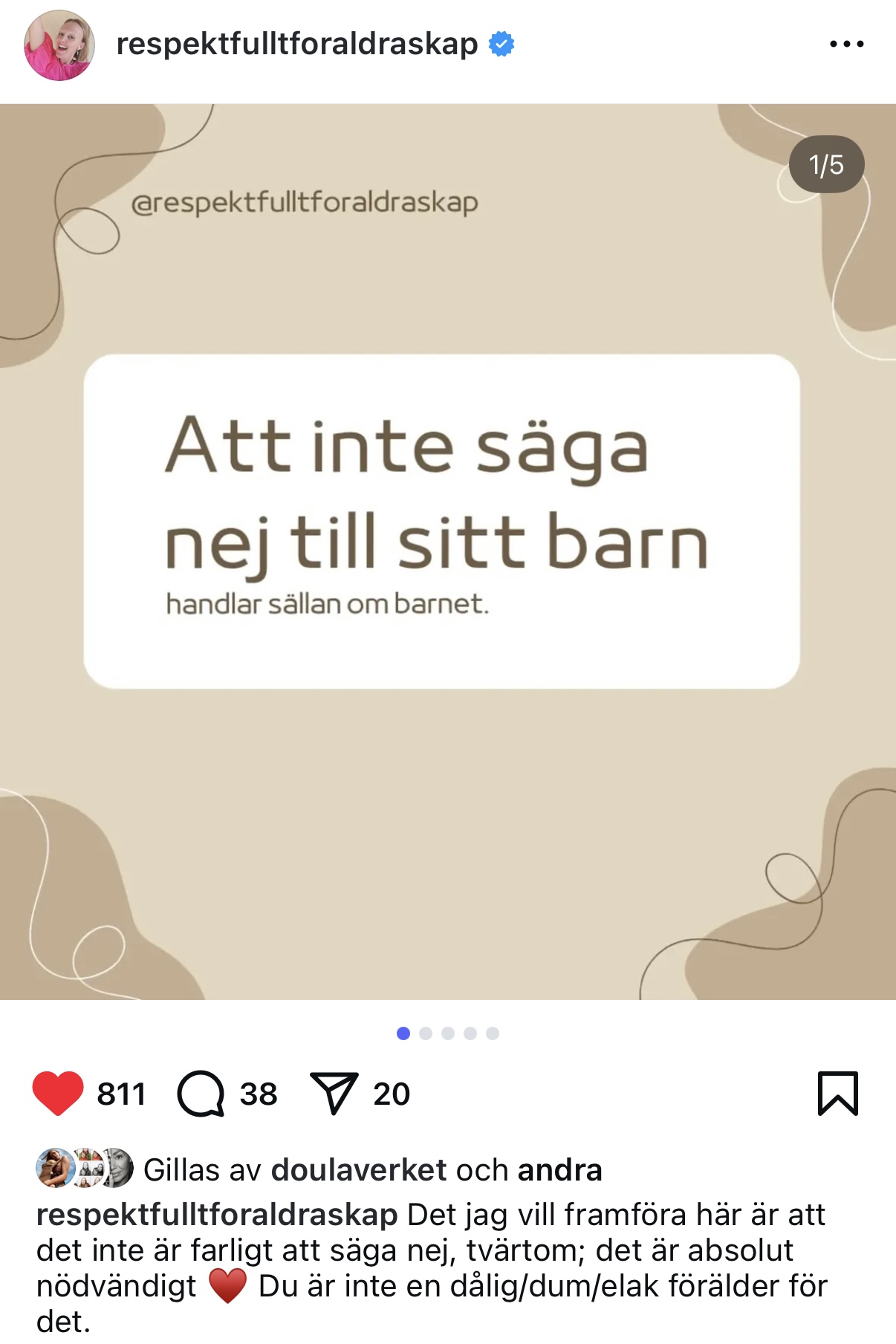 Att våga säga nej