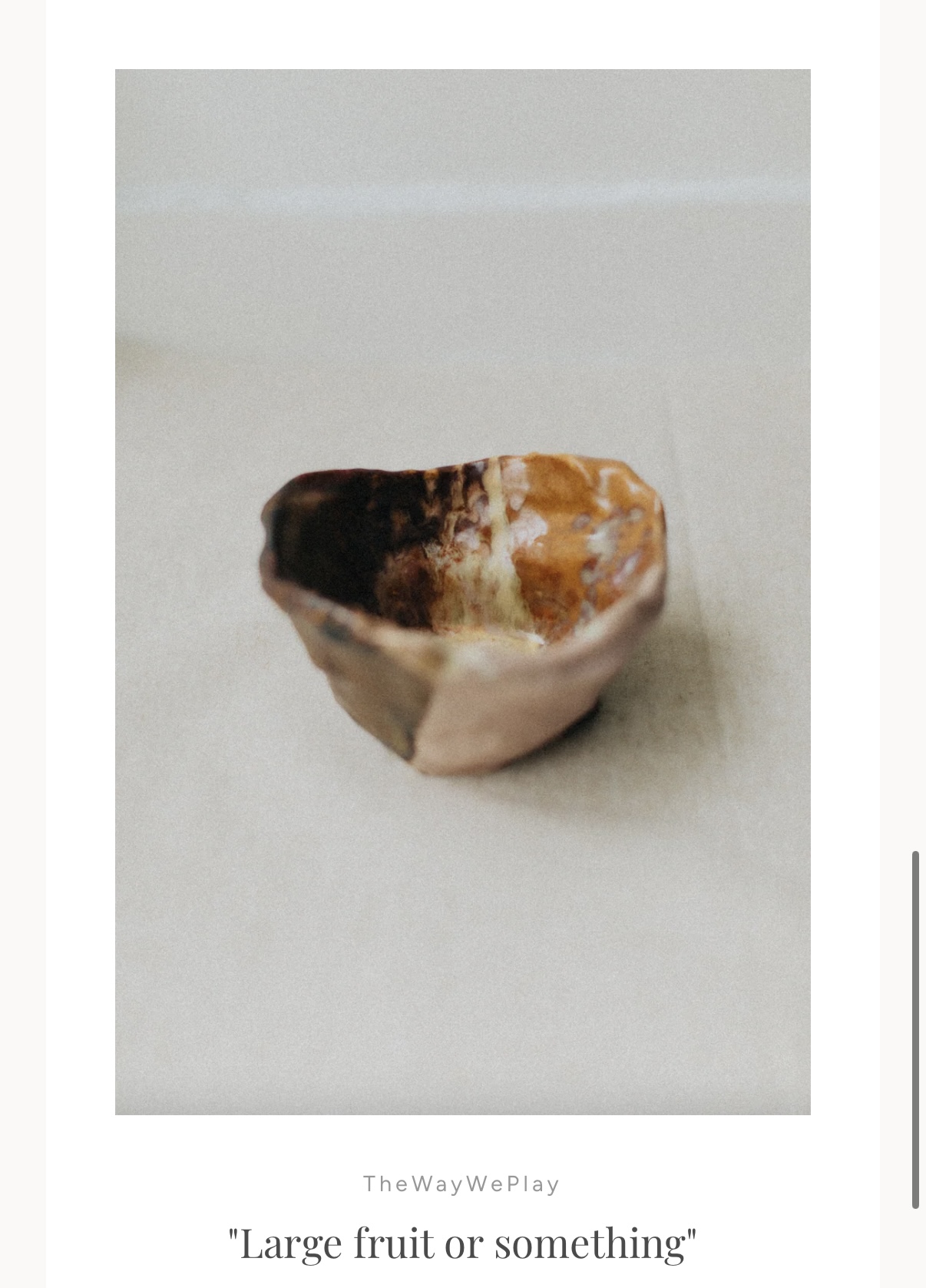 A series of bowls