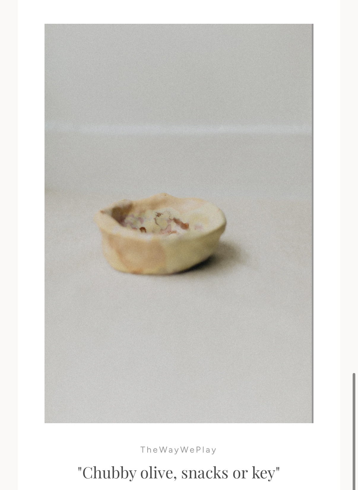 A series of bowls
