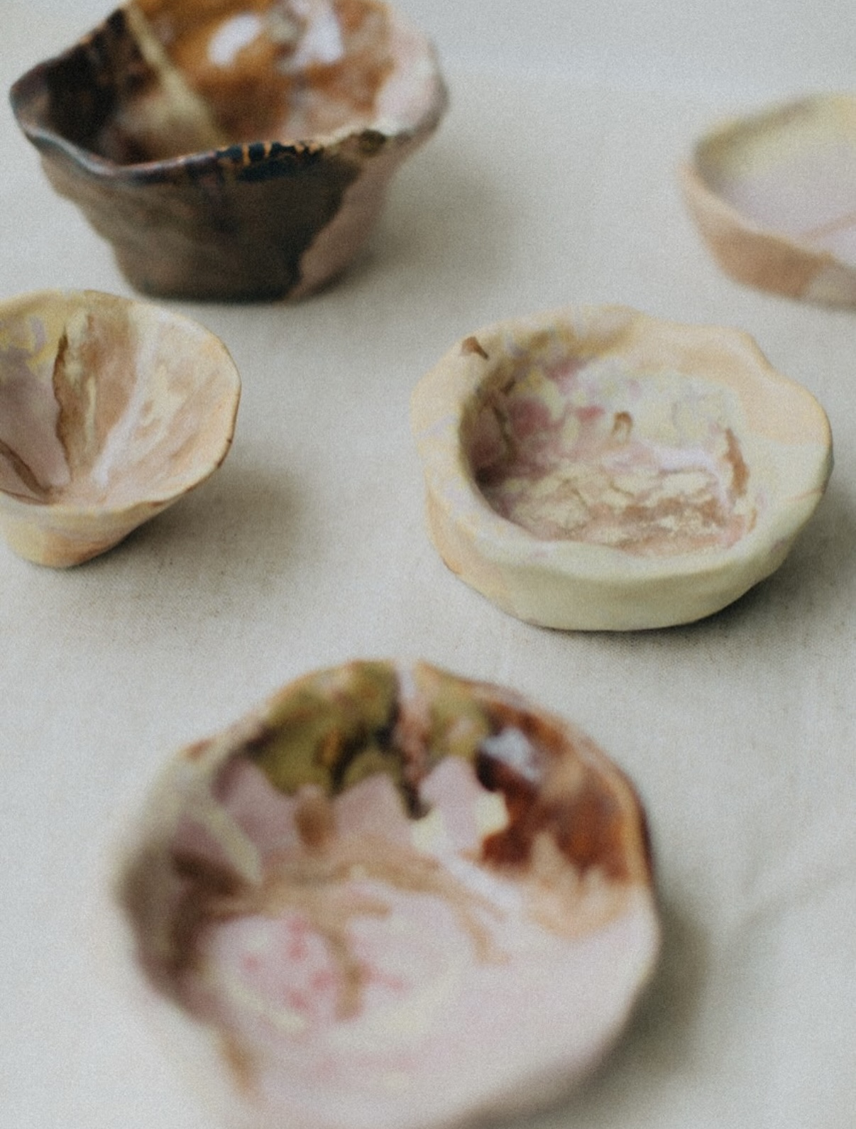A series of bowls