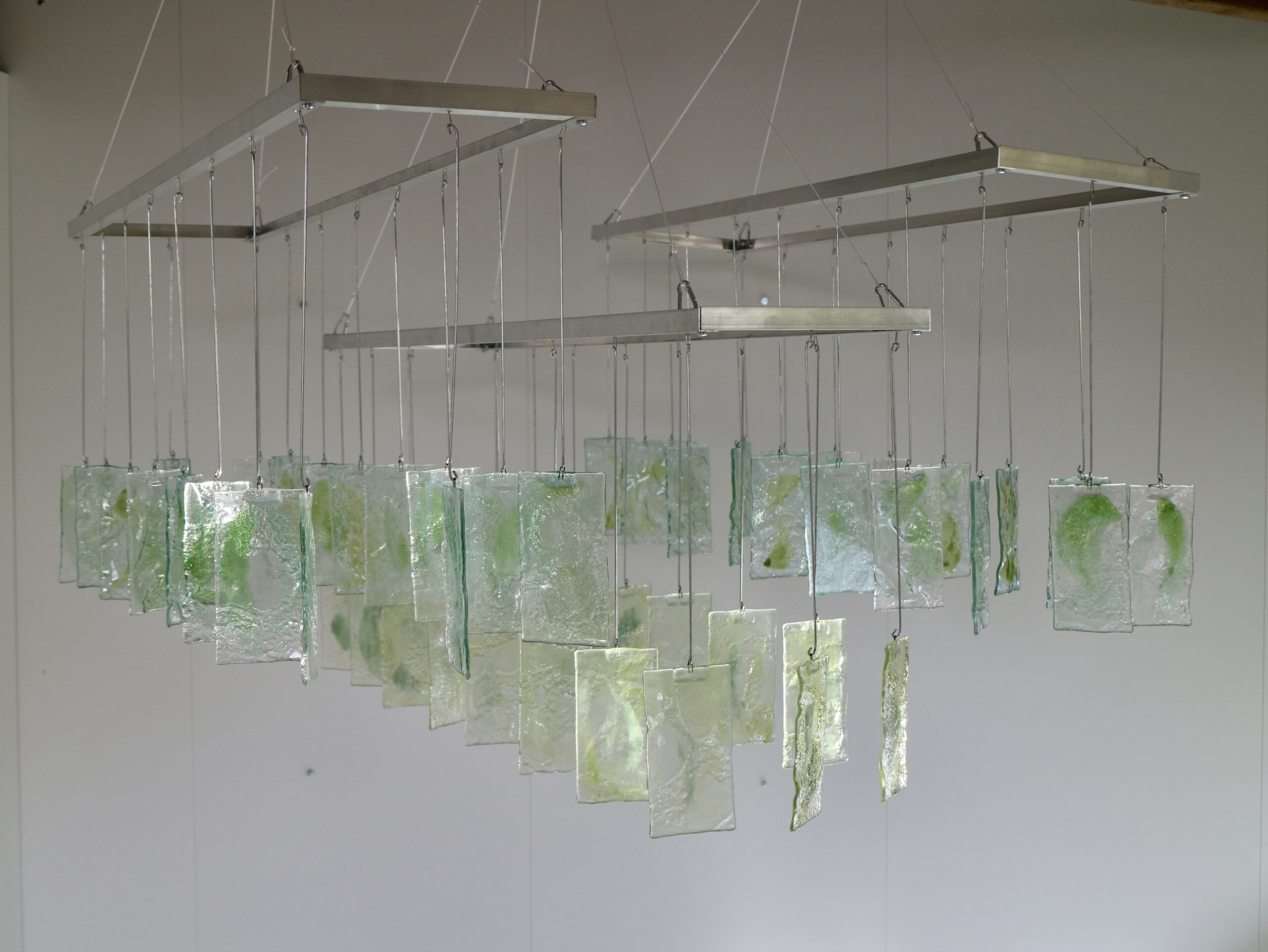 The glass installation From production to installation