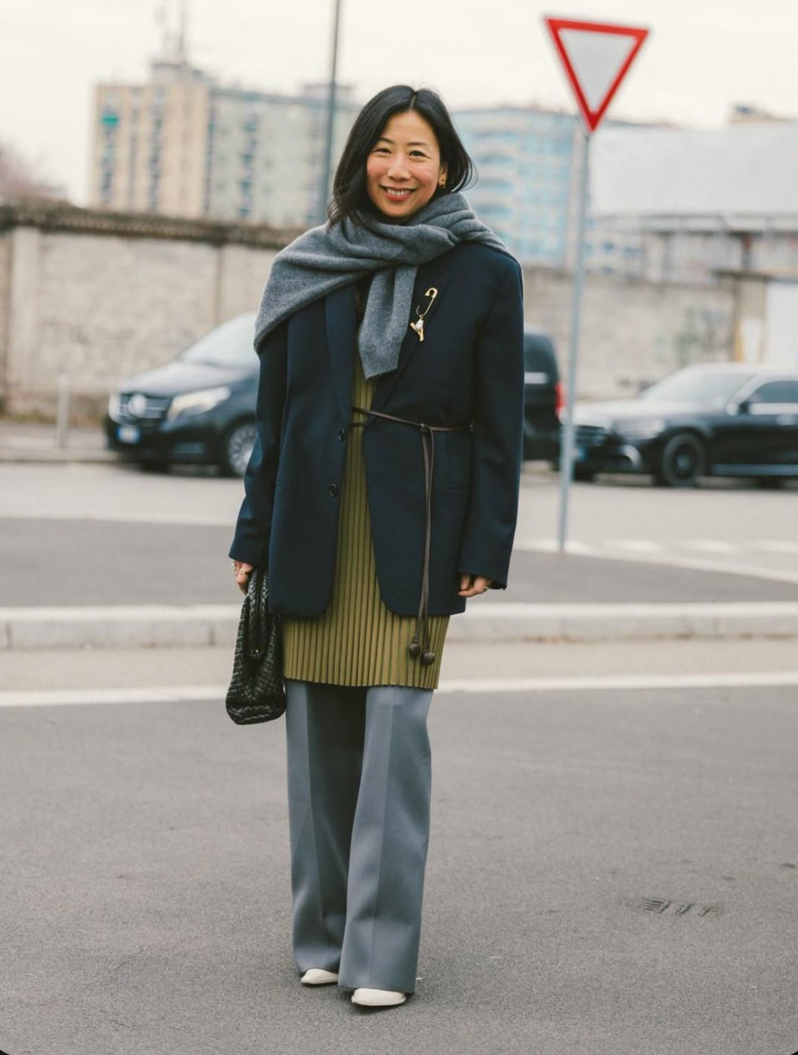 Yumi Shin och att klä sig för temperaturen