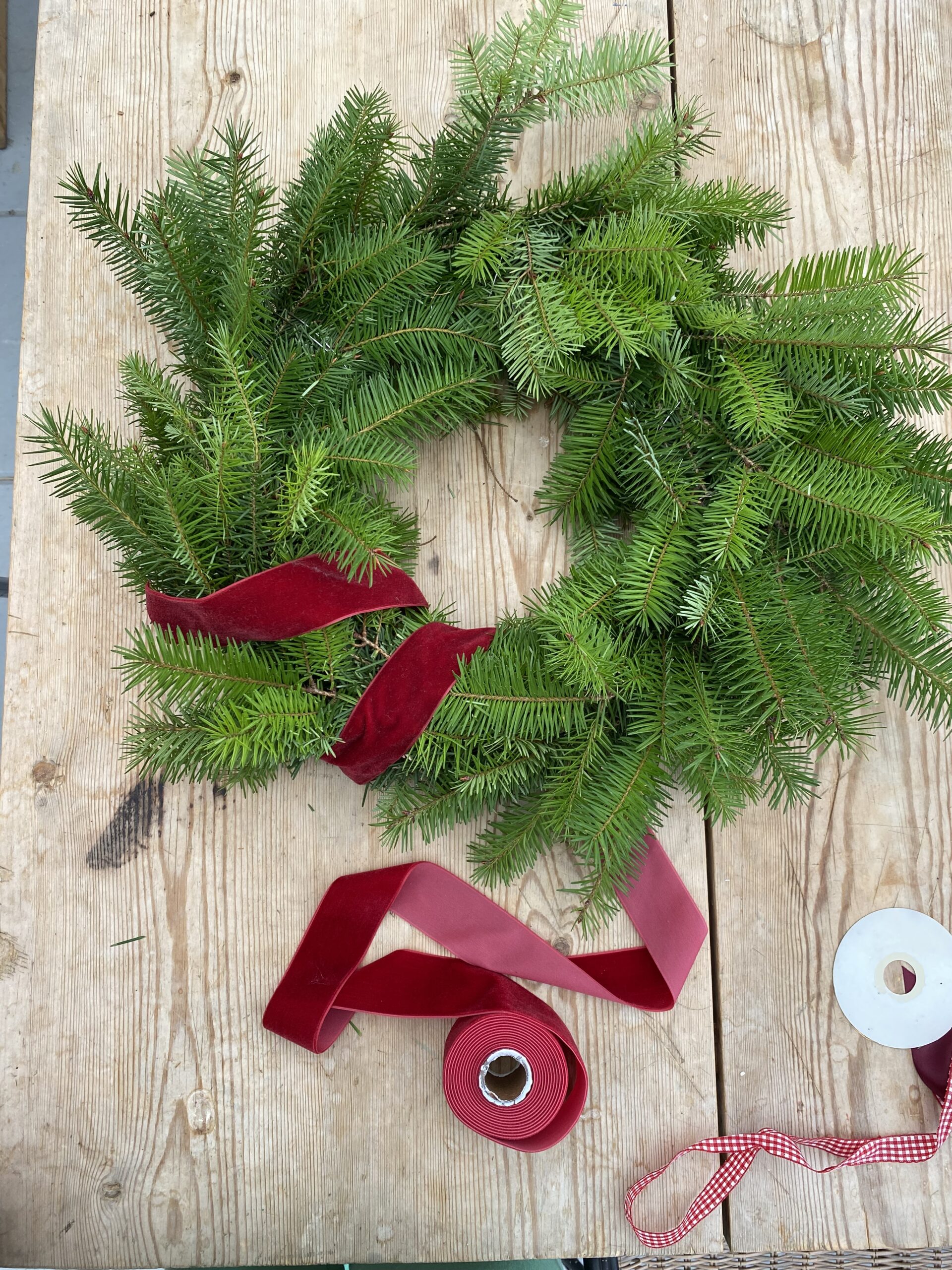 Julmarknader och kransbinderi