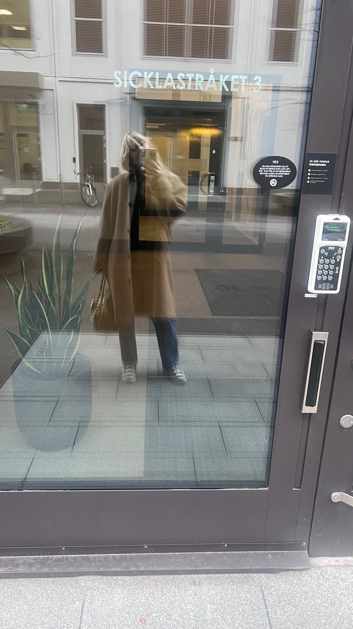 Walking to work