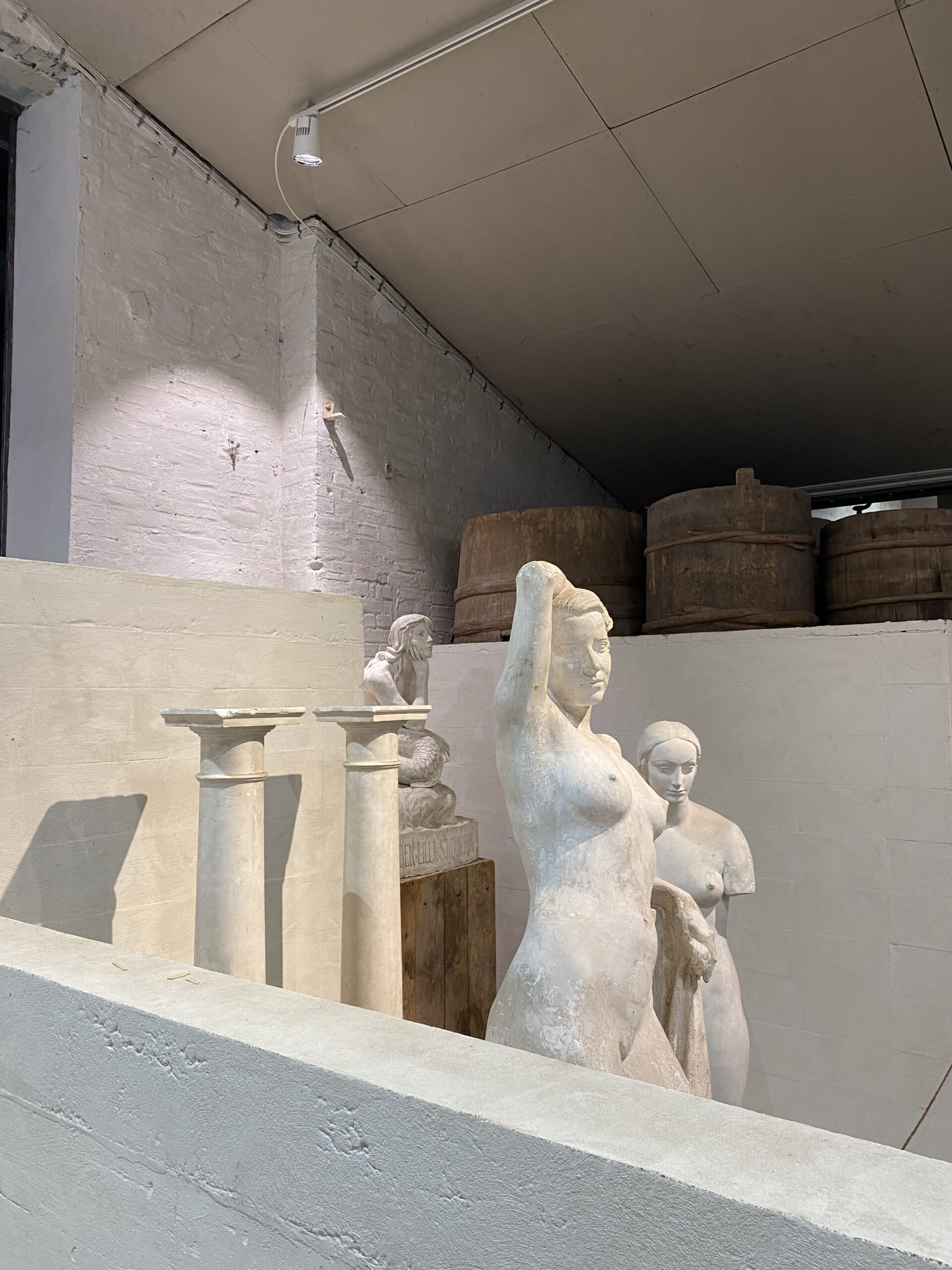 Blå Hallen i vintervila