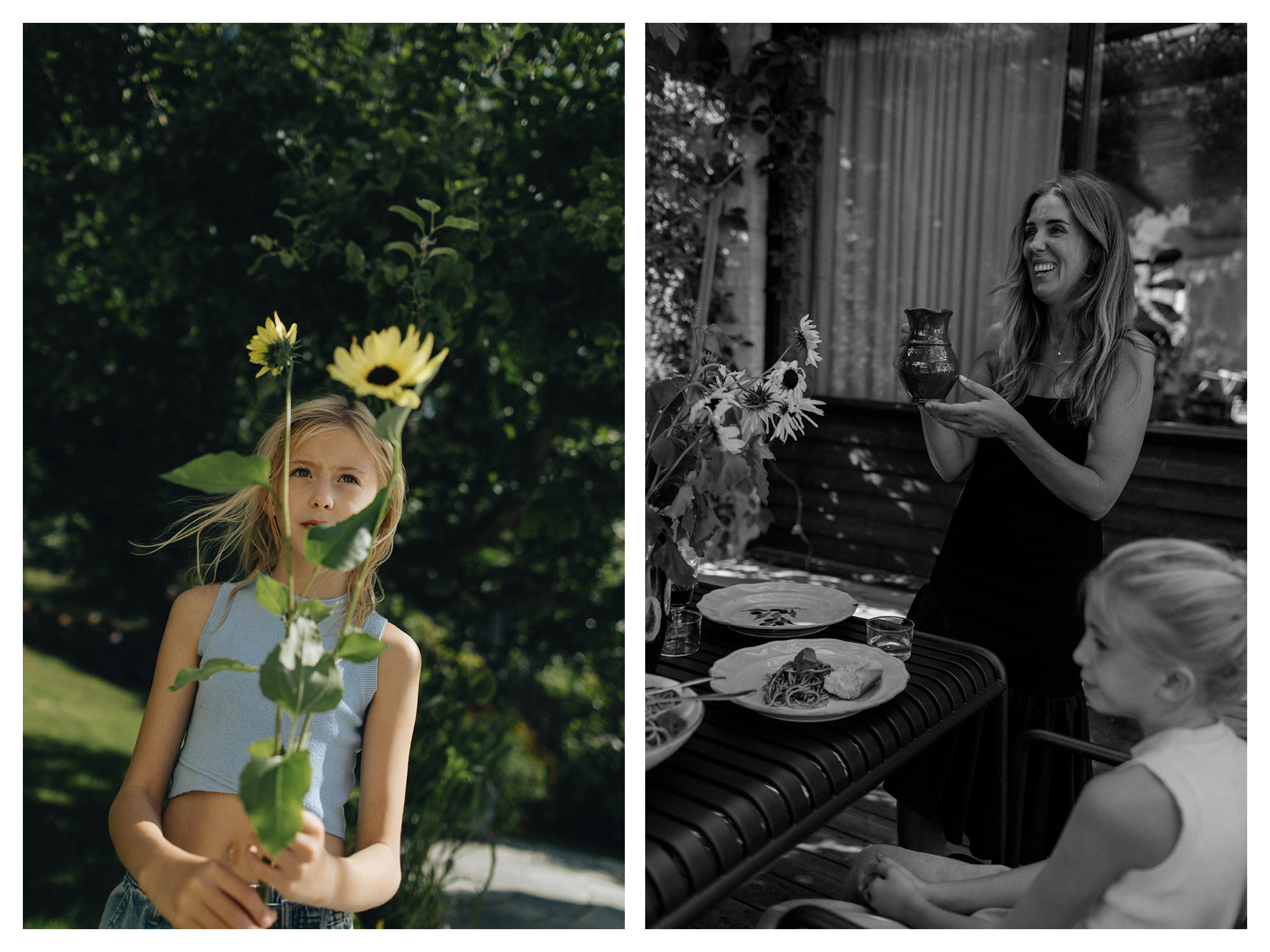 Garden reveries, vintage interior and ceramic project at Drejverkstaden