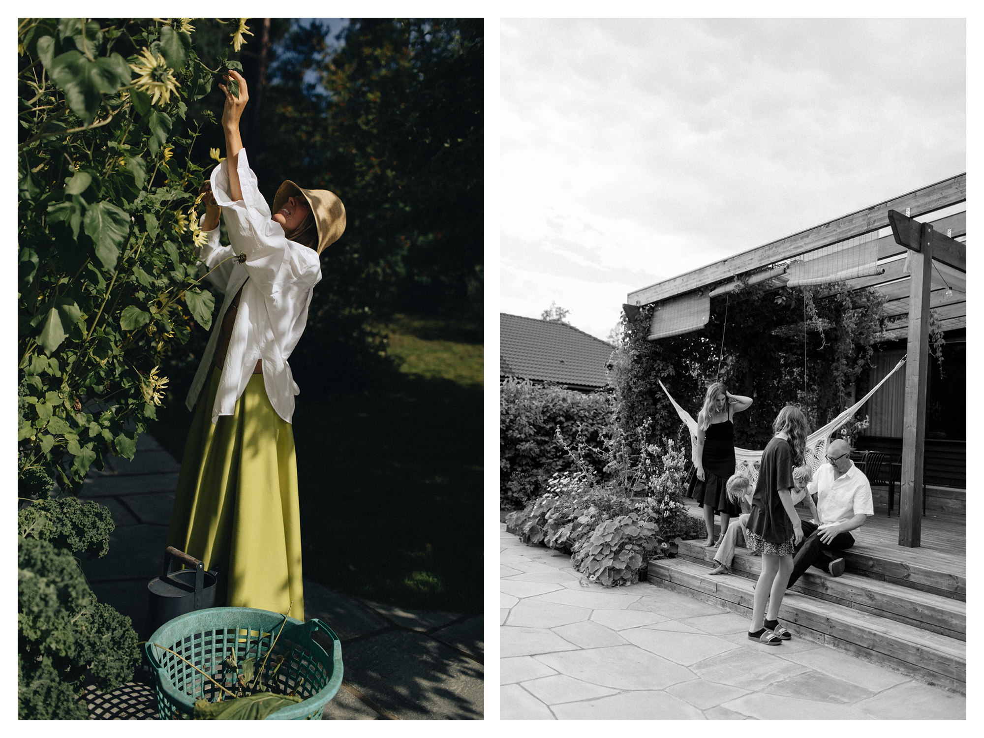 Garden reveries, vintage interior and ceramic project at Drejverkstaden
