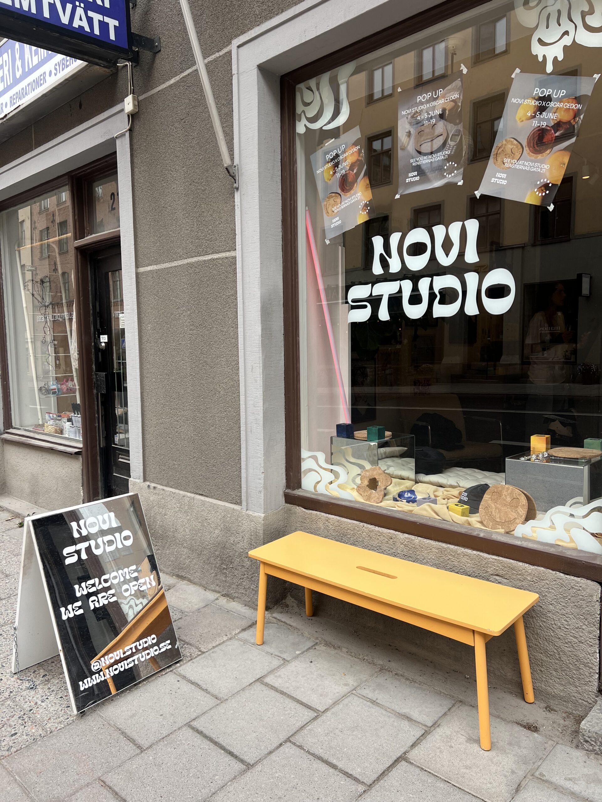Stockholm in June, the garden and summer jewels by Novi studio