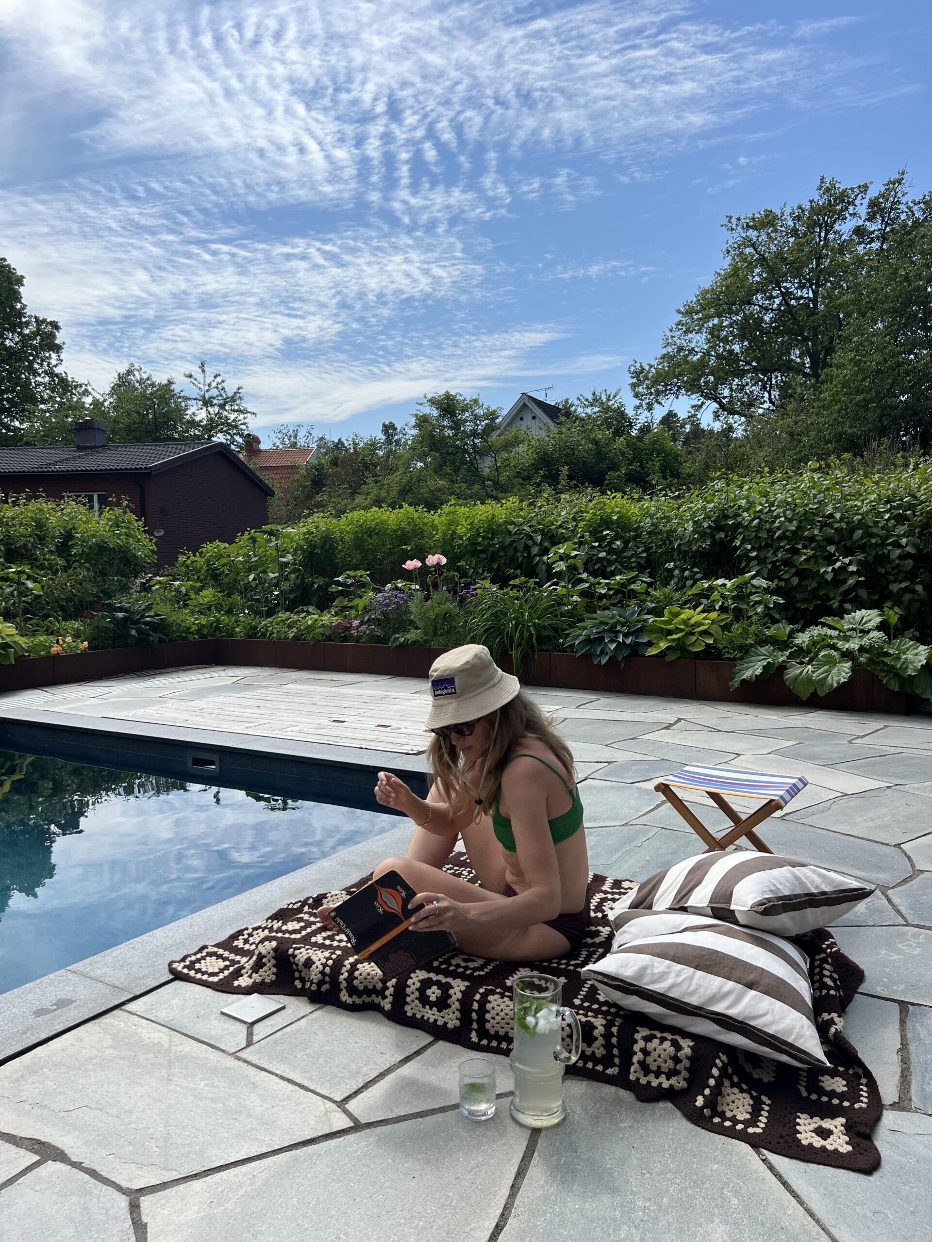 Stockholm in June, the garden and summer jewels by Novi studio