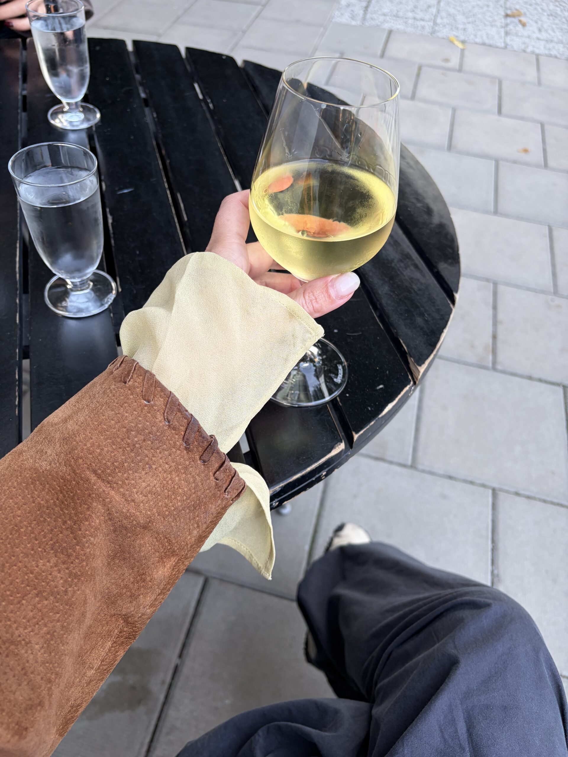 Birgit Work, Outfits & en helt underbar samt inrökt läderfåtölj fyndad på loppis
