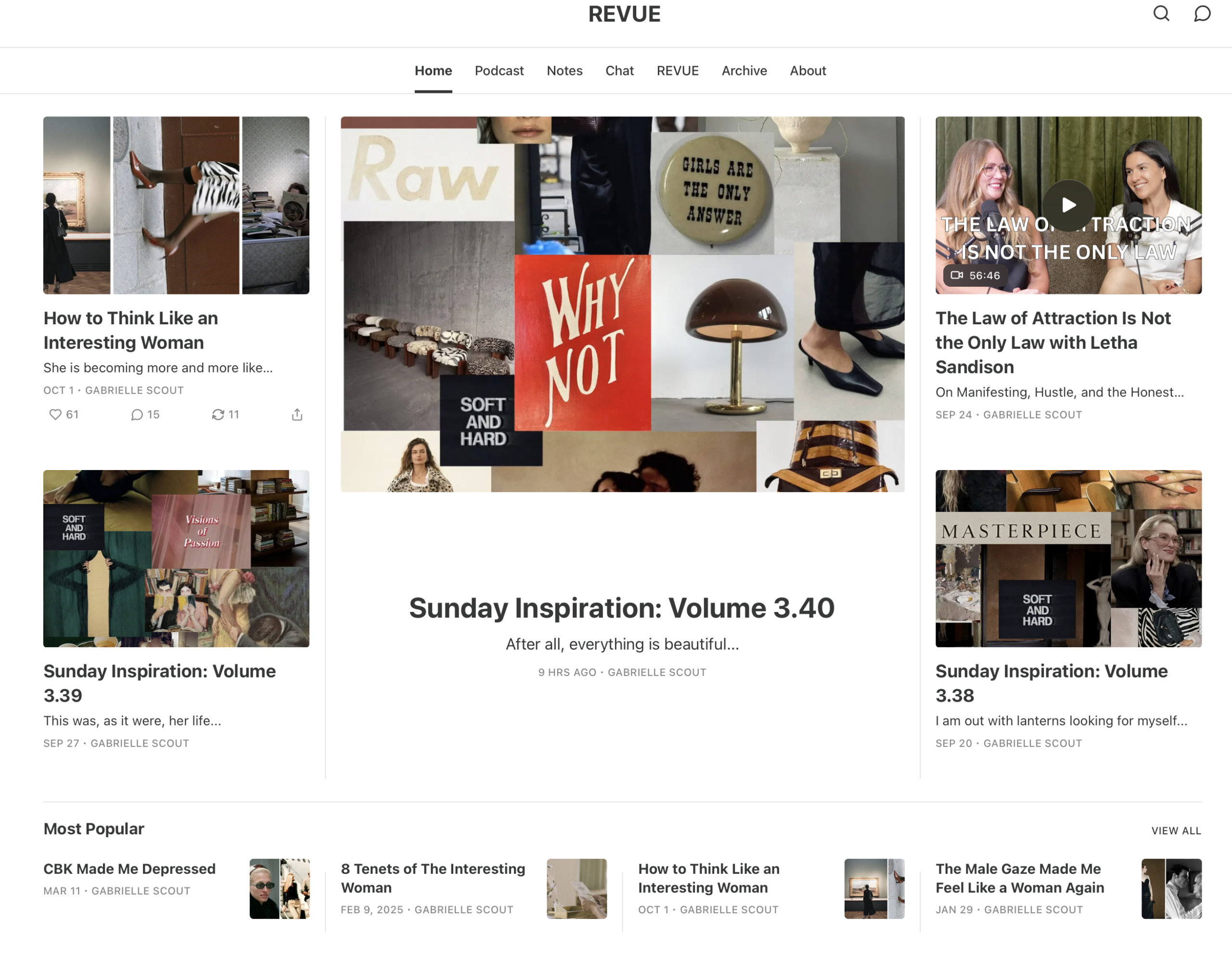 REVUE: For the most interesting woman in the room